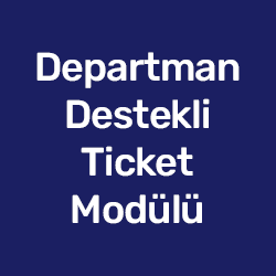 Ticket Departman Destek