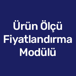 Ürün Ölçü Fiyatlandırma